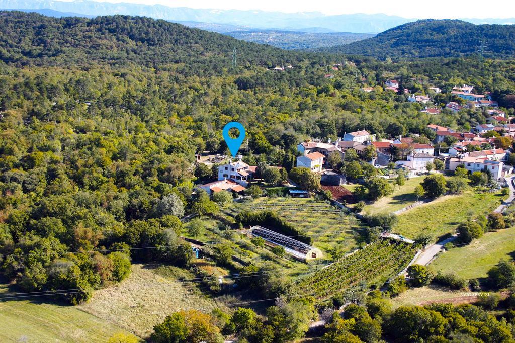 Vila Terra Del Carso San Pelagio Exteriér fotografie